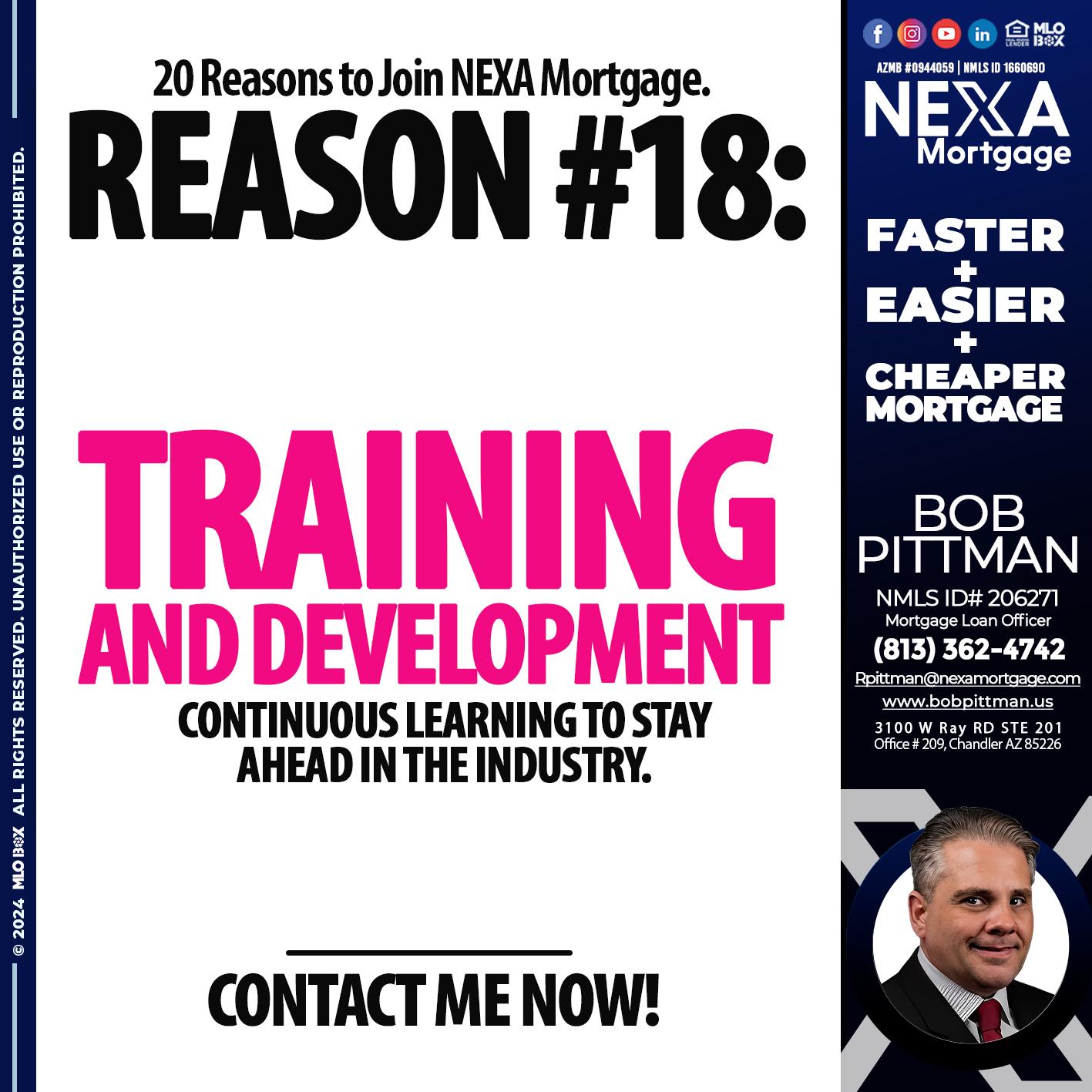 r18 - Bob Pittman -Mortgage Loan Officer