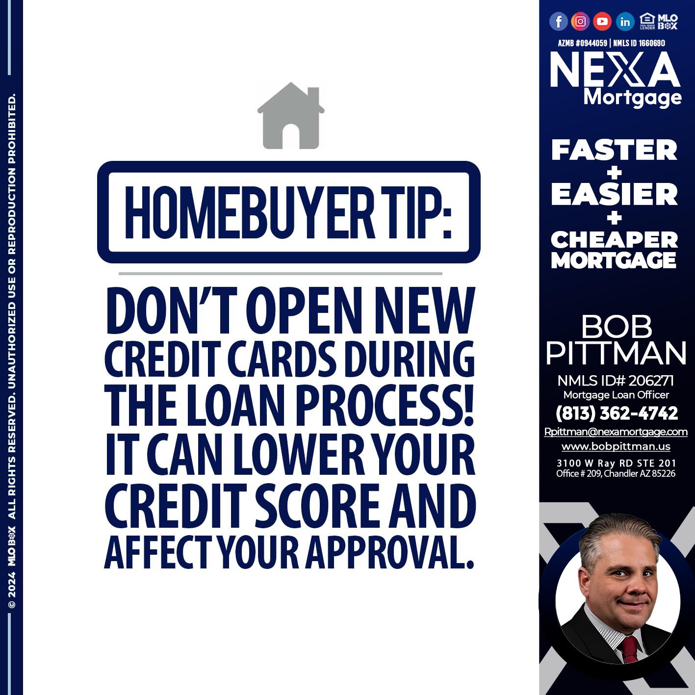 1 - Bob Pittman -Mortgage Loan Officer