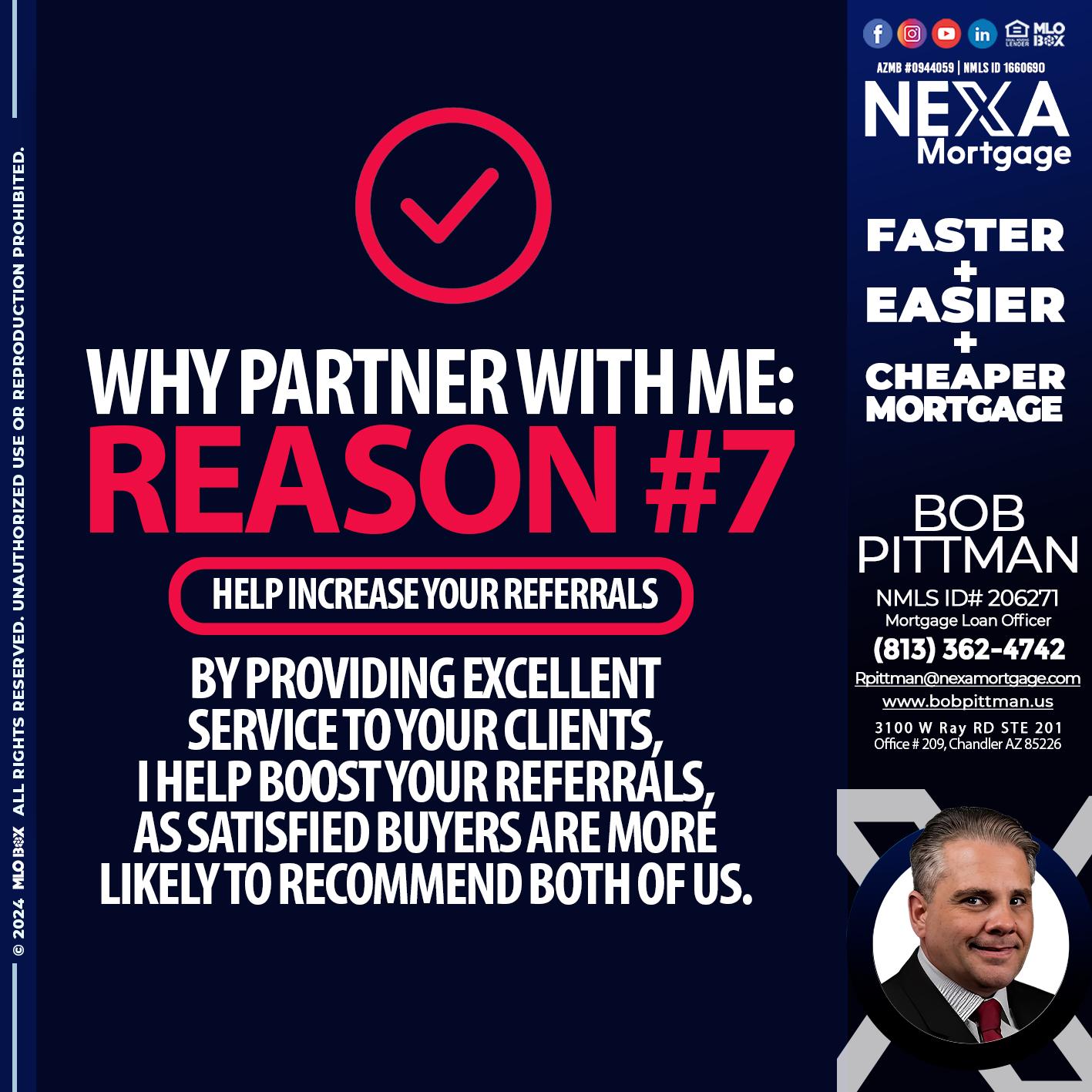 R7 - Bob Pittman -Mortgage Loan Officer