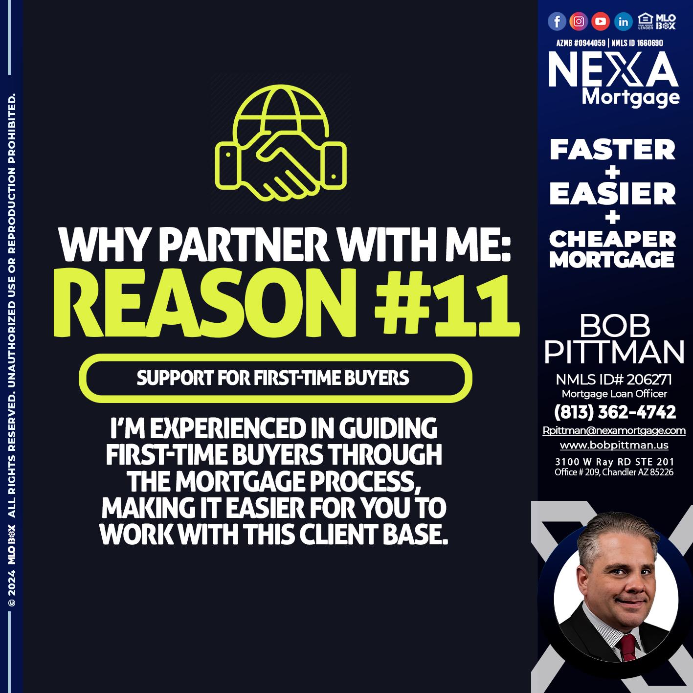 R11 - Bob Pittman -Mortgage Loan Officer