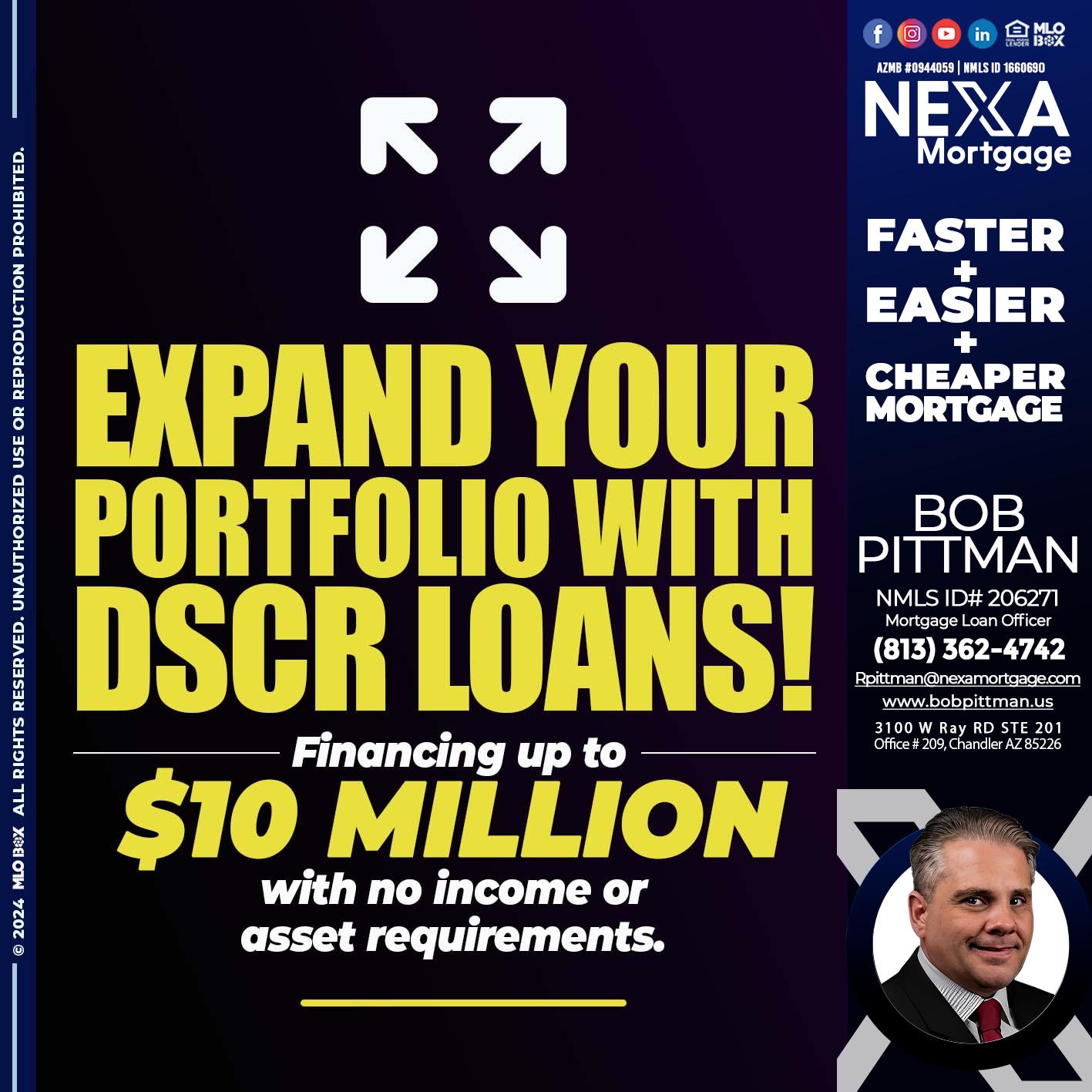 expand your - Bob Pittman -Mortgage Loan Officer