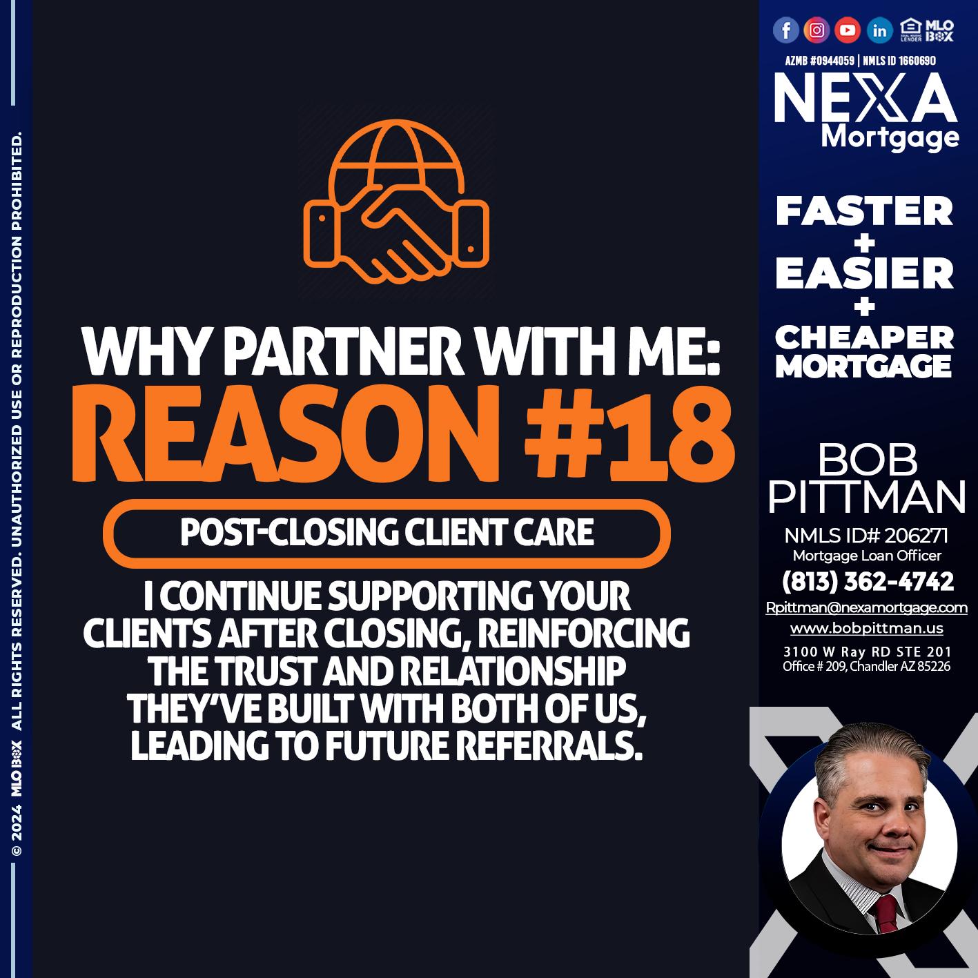 r18 - Bob Pittman -Mortgage Loan Officer