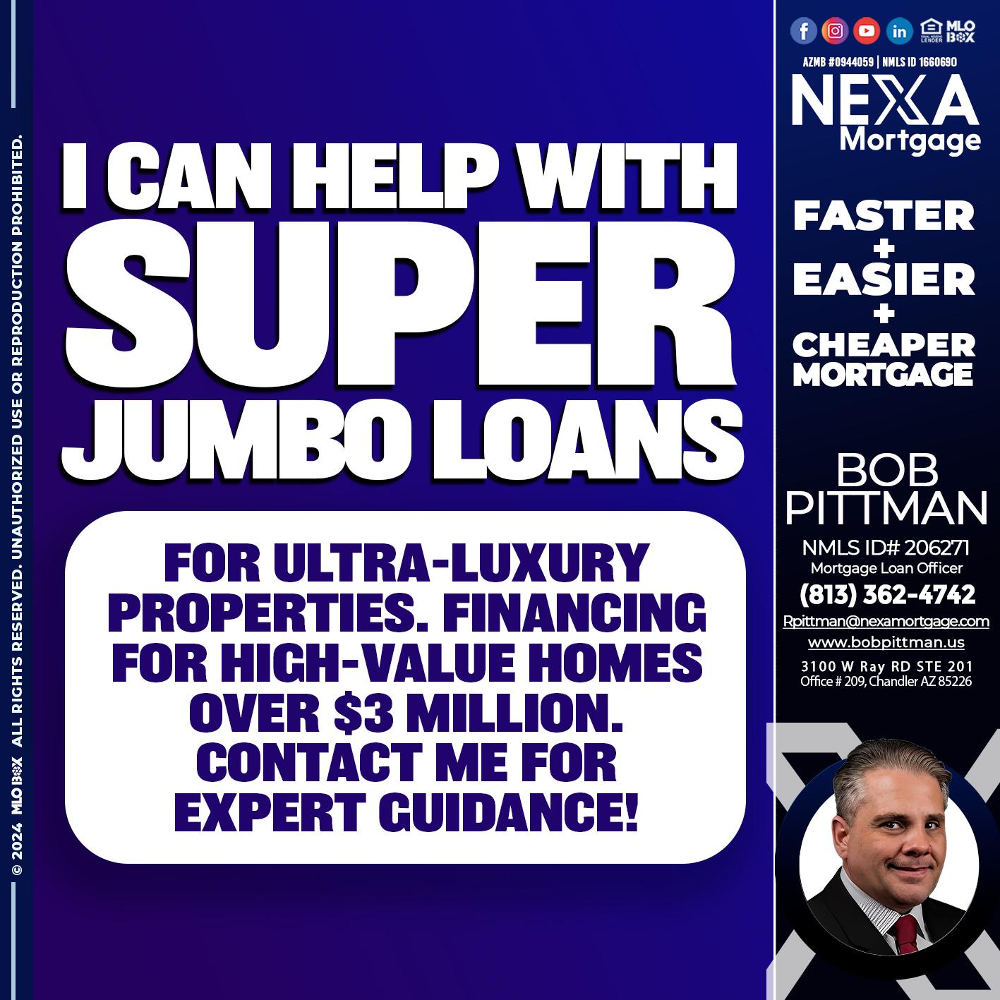 I CAN HELP - Bob Pittman -Mortgage Loan Officer