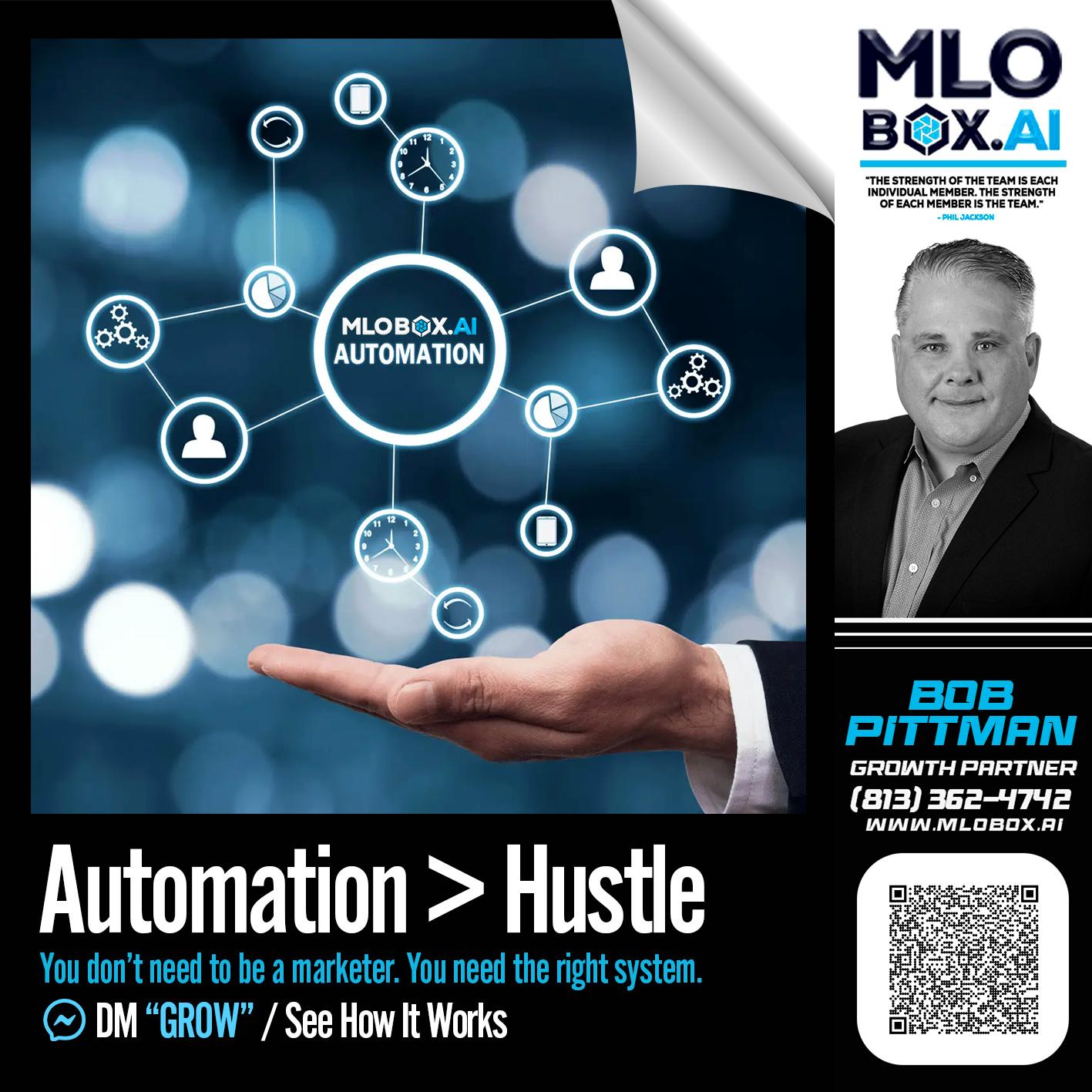 automation - Bob Pittman -Mortgage Loan Officer