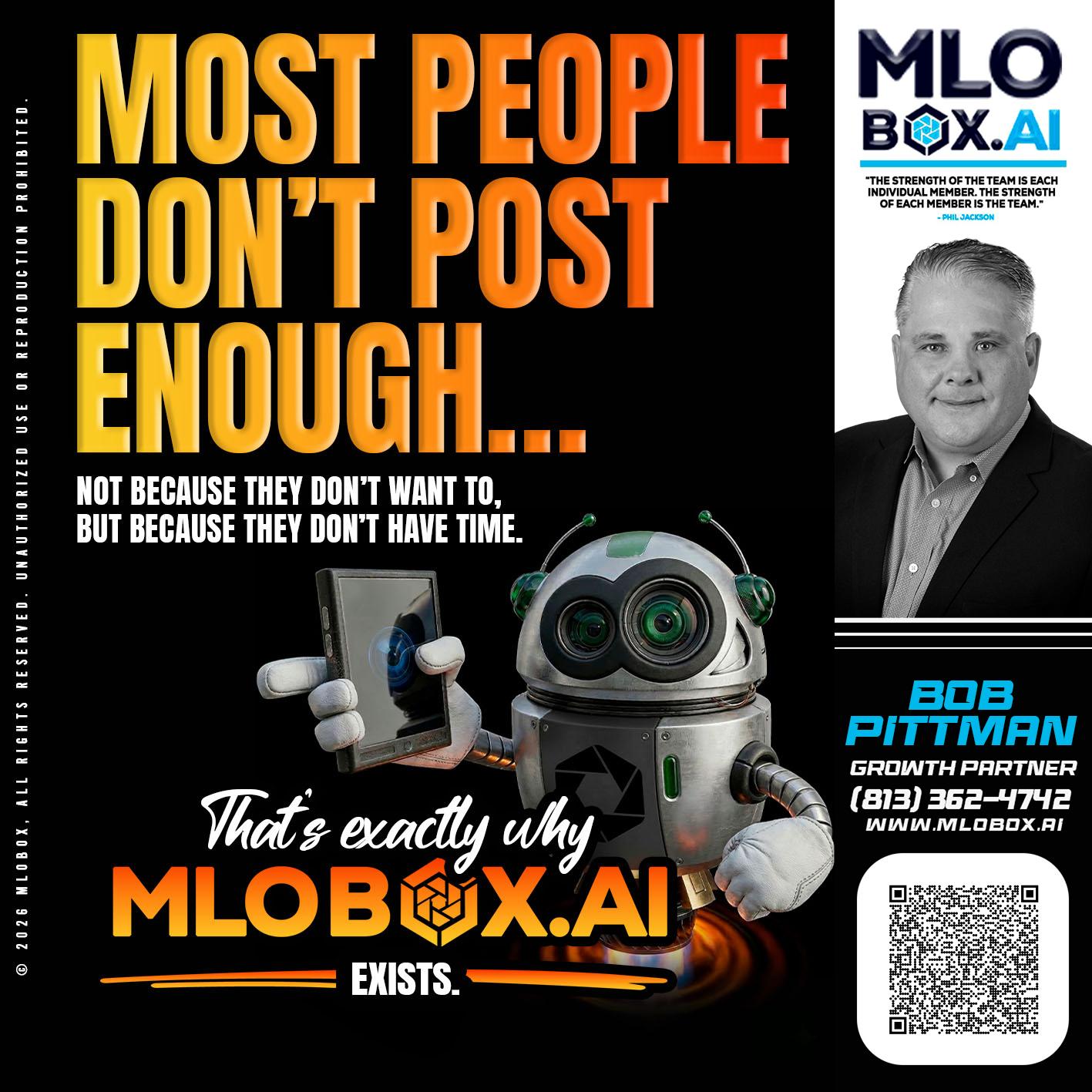 most people - Bob Pittman -Mortgage Loan Officer