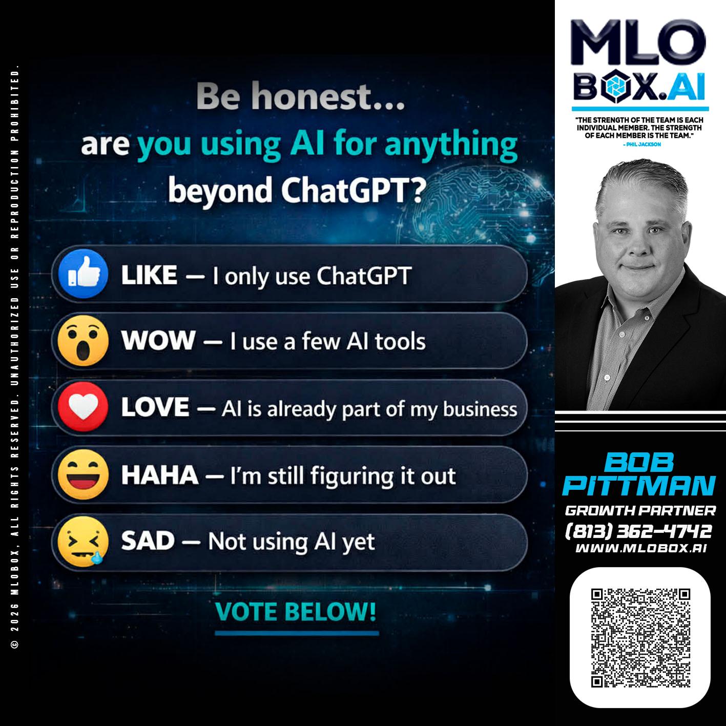 BE HONEST - Bob Pittman -Mortgage Loan Officer