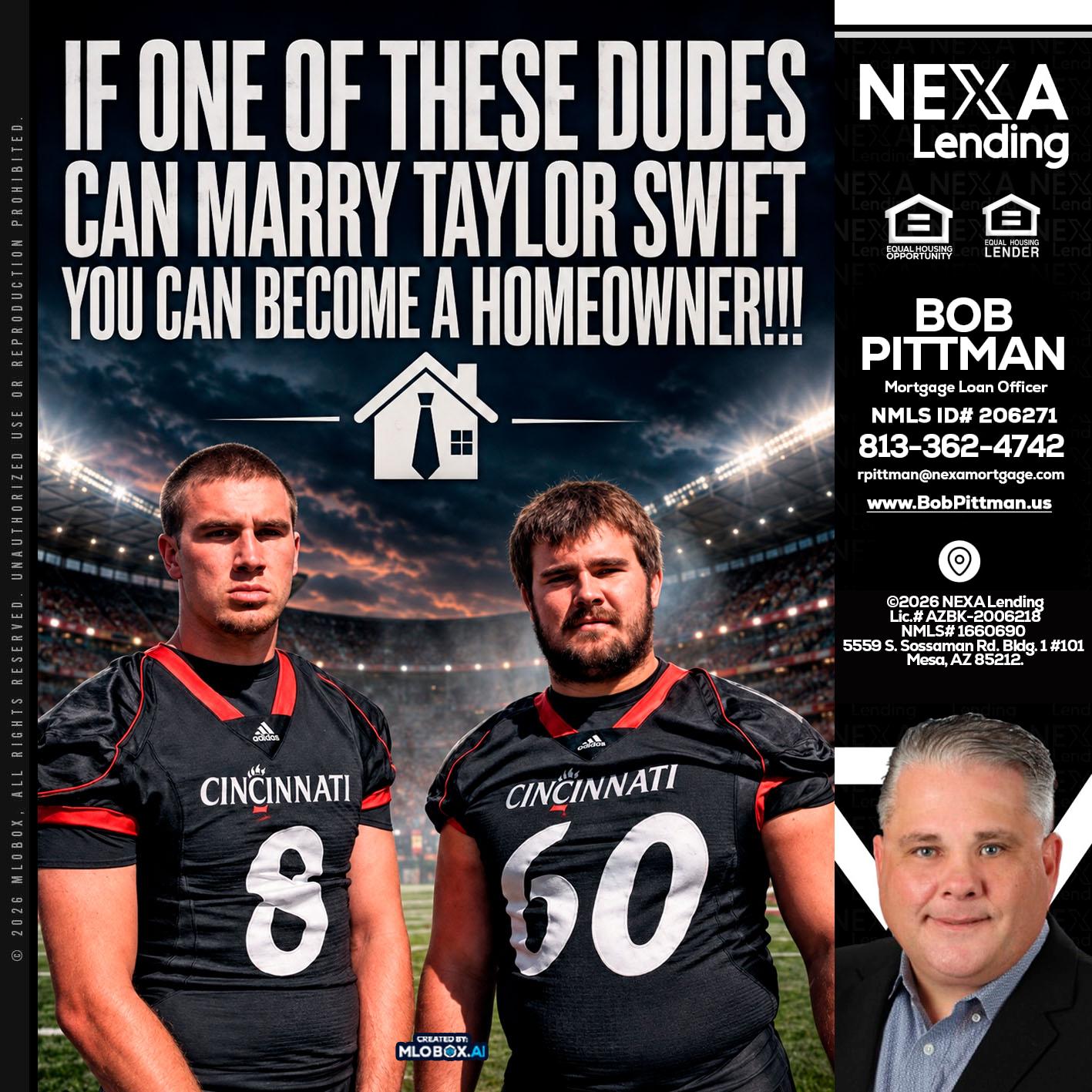 if one of these - Bob Pittman -Mortgage Loan Officer